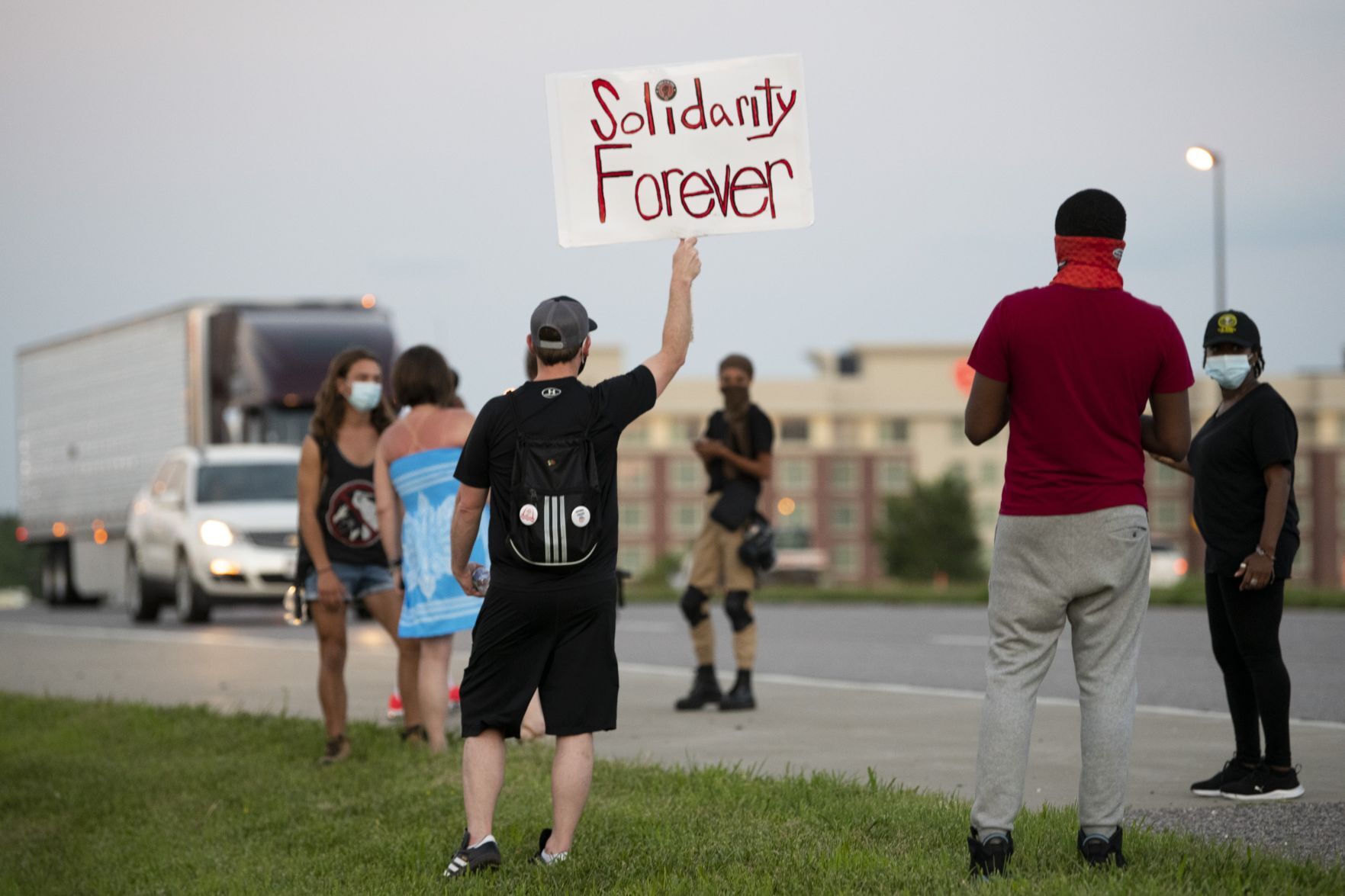 "Good Trouble" protest in St. Charles